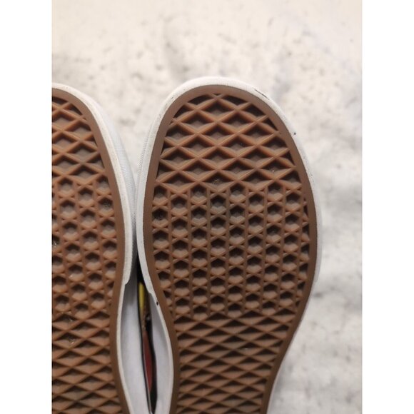 Vans Old Skool Low Top Lace Up Flame Skate Sneaker Shoes Womens 7.5 / Mens 6 - Picture 9 of 11